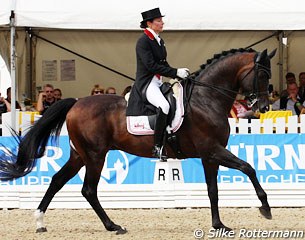 Austrian Nora Motwurf on the Danish warmblood stallion Milan (by Michellino)