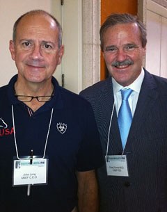 John Long and Craig Ferrell at the 2011 Riders4Helmets Safety Symposium