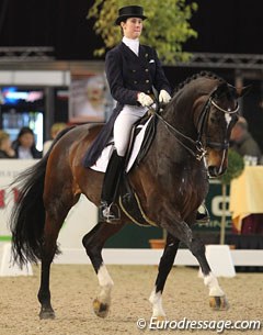 Romy van der Schaft and Madorijke at the 2011 CDI Zwolle :: Photo © Astrid Appels