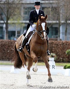 Anabel Balkenhol and Dablino at the late entry 2012 CDN Aachen :: Photo © Andrea Wolters