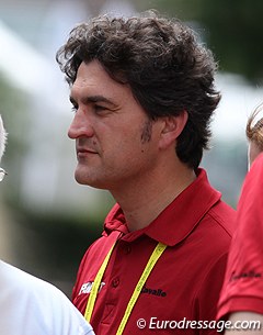 Sönke Lauterbach, secretary-general of the German Equestrian Federation, at the 2012 CDIO Aachen :: Photo © Astrid Appels