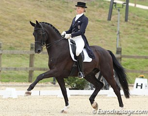 Pia Laus-Schneider and Worchester at the 2012 CDI Leudelange :: Photo © Astrid Appels