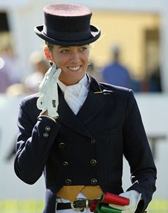 New Zealand dressage rider Andrea Bank :: Photo © Lisa Potter