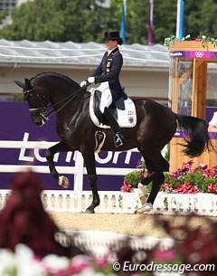 A wonderful Olympic debut for Kristina Sprehe and Desperados. They finished 8th in the kur