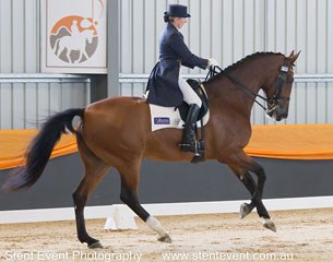 Rozzie Ryan and GV Bullwinkle at the 2012 CDI Orange :: Photo © www.stentevent.com.au