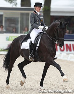 Spanish Morgan Barbancon and Painted Black on strong form in Rotterdam