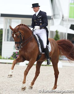 Patrik Kittel and Scandic struggled to find form in the Grand Prix with mistakes in the tempi changes and the horse regularly tilting its head. In the Special they redeemed themselves and won the class