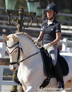 Swiss pony rider Sharon Höltschi on Pegasus B