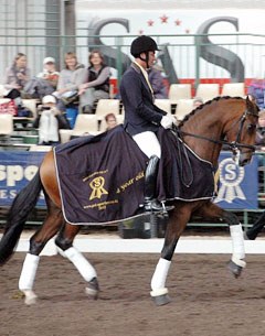 Rodney Martin and SS Dante win the 4-year old division :: Photo © Toni Venhaus