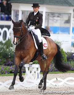 Marcela Krinke-Susmelj and Irine Meyer's Atterupgaards Molberg at the 2013 CDIO Aachen :: Photo © Astrid Appels