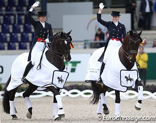 Danish Sofie Jeppesen on First As and Nanna Merrald on Millibar win the Under 25 Nations' Cup