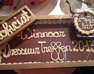 Lisanne Zoutendijk won a delicious chocolate award, amongst other prizes, at the 2013 CDN-P Beek