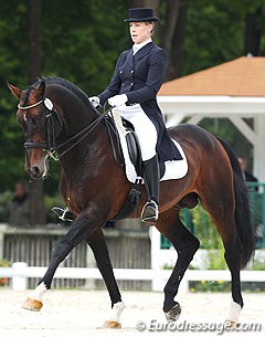 Kate Dwyer and Reve d'Or at the 2013 CDI Compiegne :: Photo © Astrid Appels