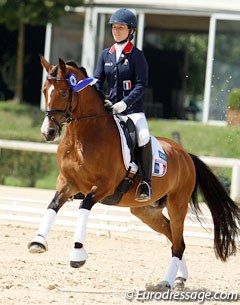 Hesselteich's Desert Rose at the 2013 European Pony Championships :: Photo © Astrid Appels