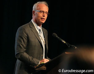 Trond Asmyr at the 2013 Global Dressage Forum :: Photo © Astrid Appels