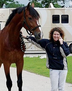 British top groom Liz Geldard Walsh