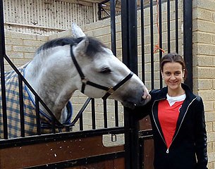 Sarah Warne and Batialo at Bury Farm for the 2013 Dressage Convention
