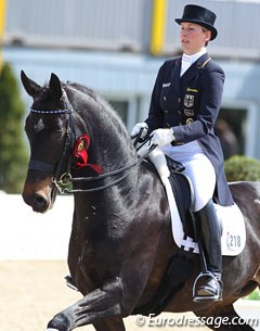 Anabel Balkenhol and Diamonds Forever at the 2013 CDI Hagen :: Photo © Astrid Appels