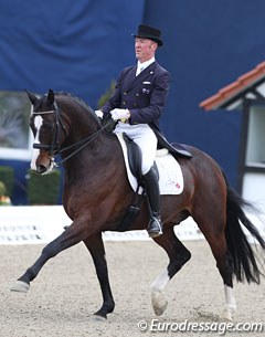 Matthew Dowsley and PSI De Caprio at the 2013 CDI Hagen :: Photo © Astrid Appels