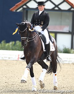 Juliette Piotrowski and Sir Diamond at the 2013 CDIO-YR Hagen :: Photo © Astrid Appels