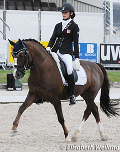 Naomi Winnewisser and Diamant NW at the Swiss Championships in Humlikon :: Photo © Elisabeth Weiland