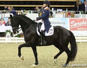 Danielle Heijkoop and Siro win big at the 2013 CDI Oldenburg :: Photo © LL-foto