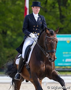 Sanne Beijerman and Tristan at the 2013 CDI Roosendaal :: Photo © Digishots