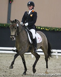 Lisanne Zoutendijk on Champ of Class :: Photo © Astrid Appels