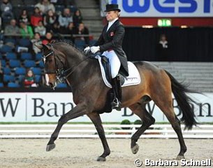 Swiss Marcela Krinke-Susmelj and the Danish bred Molberg were third in the Masters