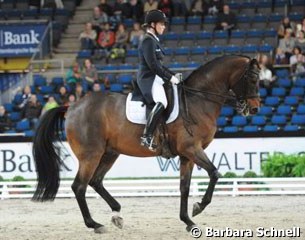 Isabell Werth and Don Johnson win the German Stuttgart Masters by topping the Grand Prix Special
