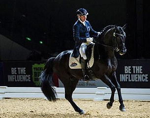 Heath Ryan and Regardez Moi win the Grand Prix kur to Music at the 2013 Equestrian Grand Final CDI-W held in Sydney :: Photo © Nicole Bartleet