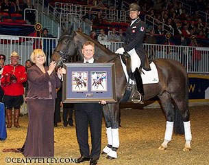 Deborah Kinzinger-Miculinic has been named Dressage Canada Owner of the Year 2013 :: Photo © Cealy Tetley