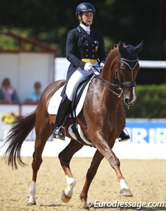 Hayley Beresford and Jaybee Alabaster at the 2013 CDI Verden :: Photo © Astrid Appels