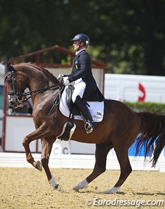 Hayley Beresford and Jaybee Alabaster at the 2013 CDI Verden :: Photo © Astrid Appels