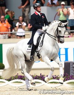 Michael Eilberg and Half Moon Delphi at the 2014 CDIO Aachen :: Photo © Astrid Appels