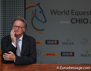 Aachen show director and FEI Dressage Committee chair Frank Kemperman