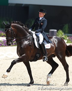 Tina Konyot and Calecto V at the 2014 CDIO Aachen :: Photo © Astrid Appels