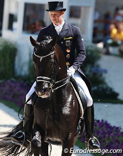 Matthias Rath and Totilas win the Grand Prix at the 2014 CDIO Aachen :: Photo © Astrid Appels