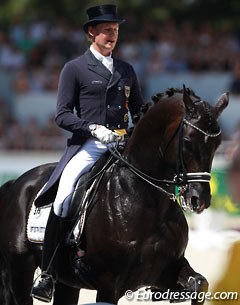 Matthias Rath and Totilas in the Grand Prix Special at the 2014 CDIO Aachen :: Photo © Astrid Appels