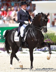 Matthias Rath and Totilas in the Grand Prix Special at the 2014 CDIO Aachen :: Photo © Astrid Appels