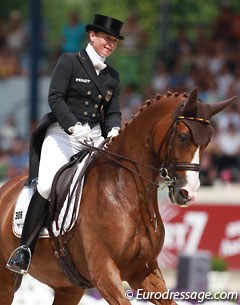 Isabell Werth and Bella Rose at the 2014 CDIO Aachen :: Photo © Astrid Appels