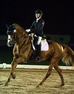 Lucas Alecco Roy and Wisdom at the 2014 CDI-PJYR Babenhausen :: Photo © Rainer Dill