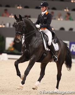 Katja Gevers and Thriller at the 2014 CDI-W 's Hertogenbosch :: Photo © Astrid Appels