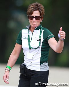 Irish pony team trainer Anne Marie Dunphy