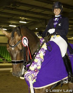 Vanessa Way and KH Arvan win the 2014 New Zealand Grand Prix Championships :: Photo © Libby Law Photography