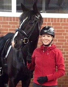 Christin Schütte with Briatore