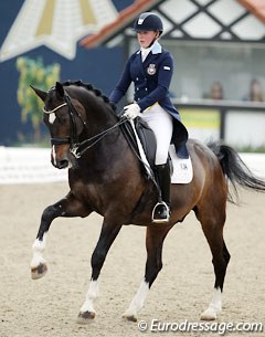 Sofie Lexner on Charming Boy at the 2014 CDI Hagen :: Photo © Astrid Appels
