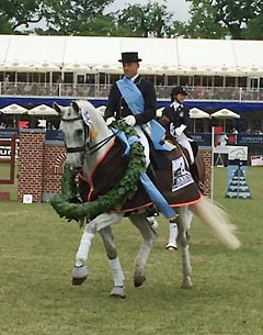 Lars Petersen and Willano win the 2014 Hamburg Dressage Derby