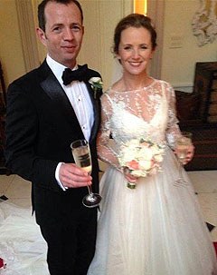 Wedding bliss for Patrick Heavey and Judy Reynolds