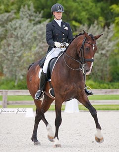 Alexandra Duncan and Vitall at the 2014 CDN Loxahatchee :: Photo © Joanna Jodko